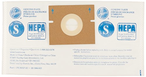 Hoover Paper Bag, S Hepa Constellation (Pack of 2)