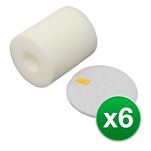 EnviroCare Replacement Foam Filter Kit for Shark Rotator Pro NV500 Series 2 Filters per Pack (12 Filters)