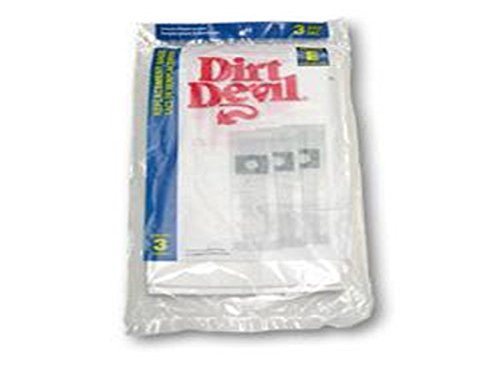 Dirt Devil Broom Vac 701 Type E Paper Bags 3PK Manufacture Part # 3070147001