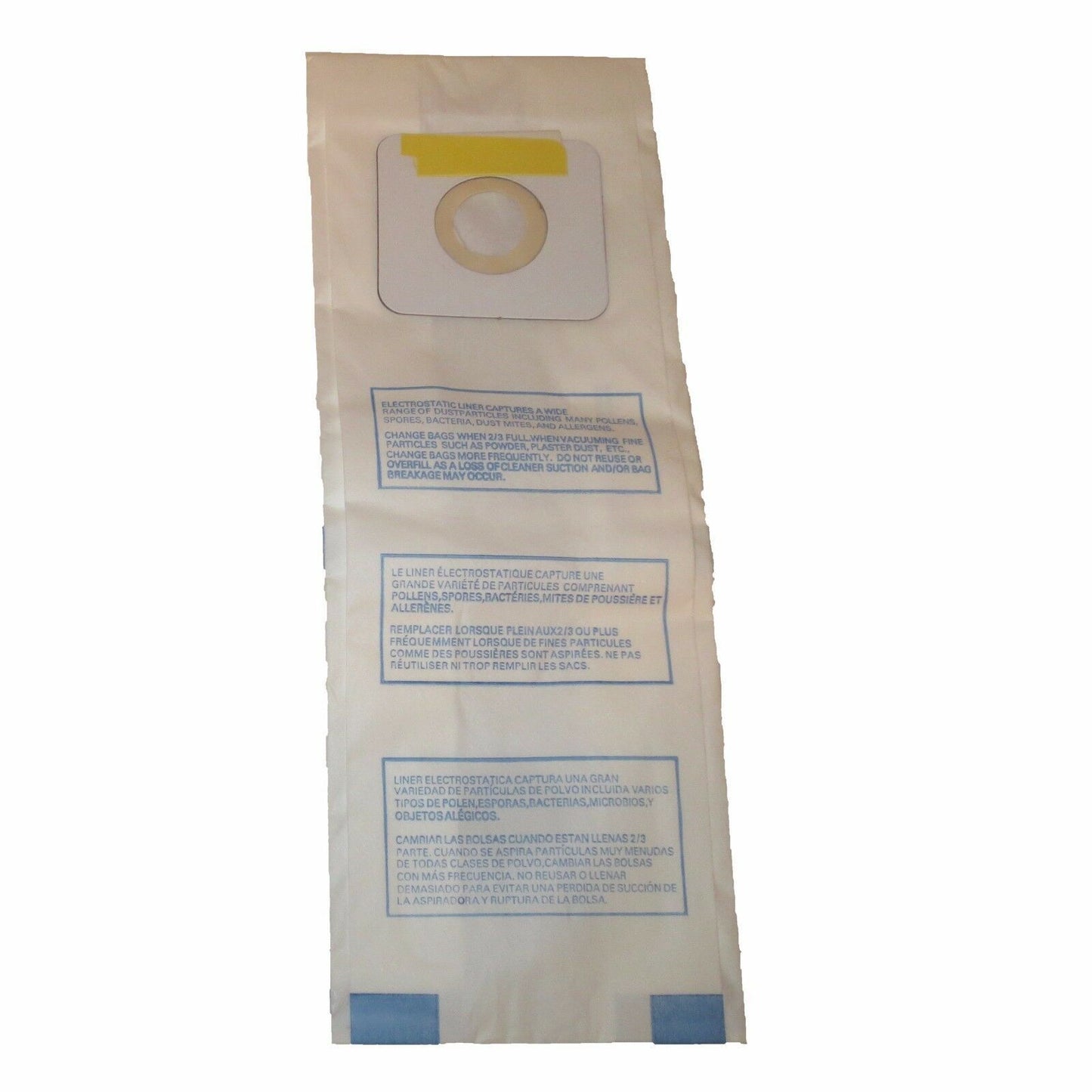 Panasonic Type U U3 U6 Vacuum Bags Micro Lined Allergen 409979 MC-115P MC-V145M
