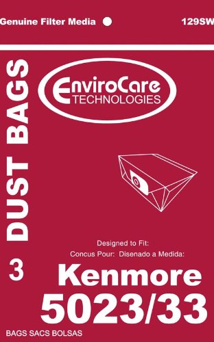 Kenmore Paper Bag, Style E 5023/5033 Canister DVC 3PK