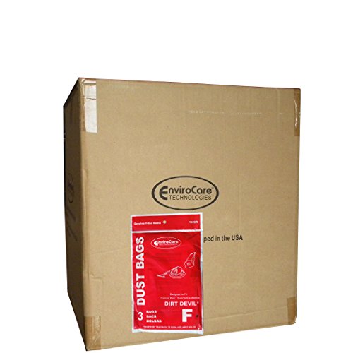 Half Case of Royal Dirt Devil Type F Canister Vacuum Cleaner Bags