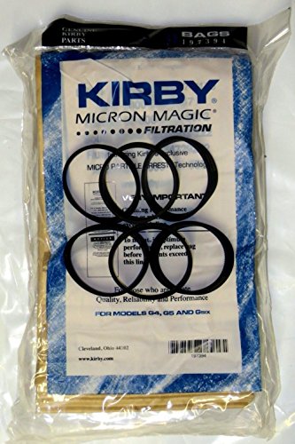 Kirby 6 Belts 9 Sentria Micron Magic G3-6 UG Vacuum Bags