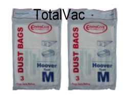 Hoover Type M Vacuum Cleaner Bags - 6 Bags