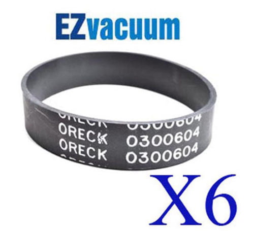 {6} Genuine Oreck 0300604, 0100604 Vacuum Cleaner Belt for all Oreck Uprights # XL 0300604