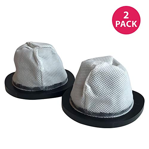 Think Crucial 2 Replacements for Bissell HEPA Style Filters Fit 3-in-1 Lightweight Stick Vacuum, Compatible with Part # 2037423