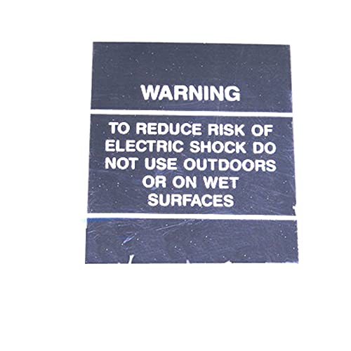 Replacement Part For Kirby Vacuum Cleaner Decal Scuff Plate Part # compare to part 112082S