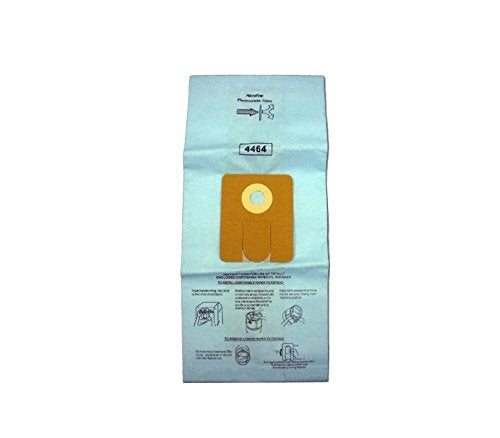 Mastercraft Bag Paper 4465 Micro Filtration 5 Pack Replacement Envirocare Oreck PT101