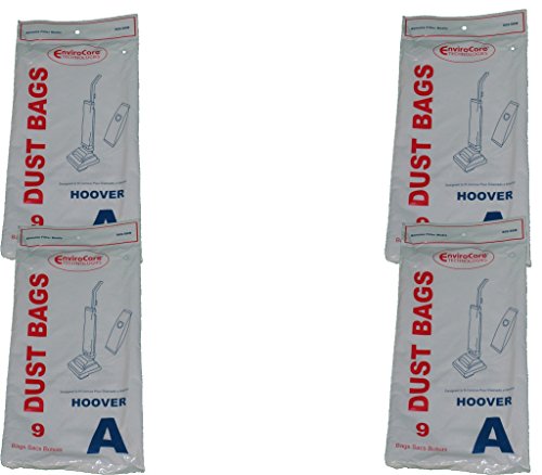 36 Hoover Type A 4010100A 1-ply Vacuum Bags 43655010 4010001A 4010324A Bissell Style 32018
