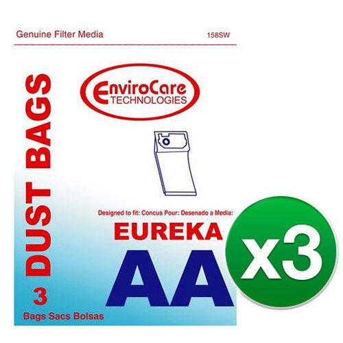 EnviroCare Replacement Vacuum Bag for 58236AA / 15319 / 158SW (3 Pack)