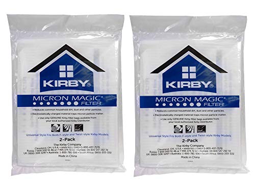 2 X Kirby Allergen Reduction Vacuum Bags 205811