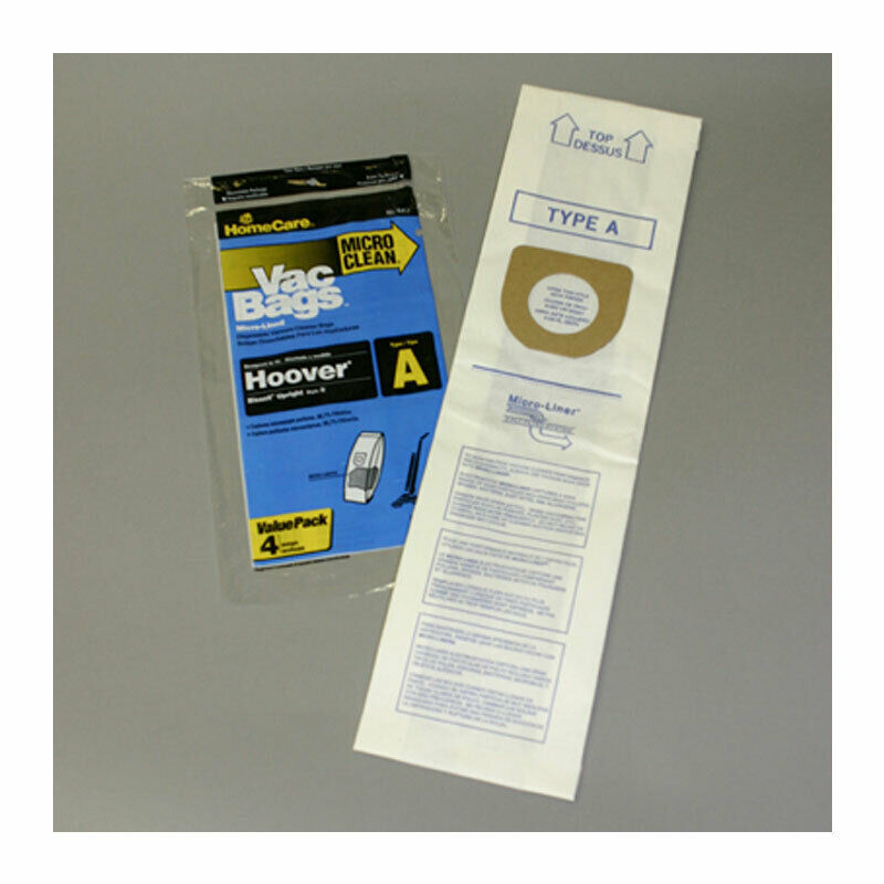 Hoover Type A H-4010100A Micro Allergen Vacuum Cleaner Bags by DVC Made in USA