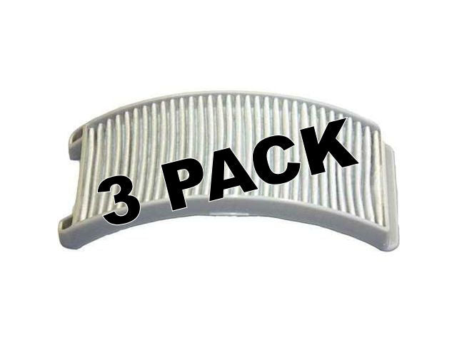 3 Pk, Bissell PowerForce & PowerGroom, Style 12, Post Motor Filter, 2038037