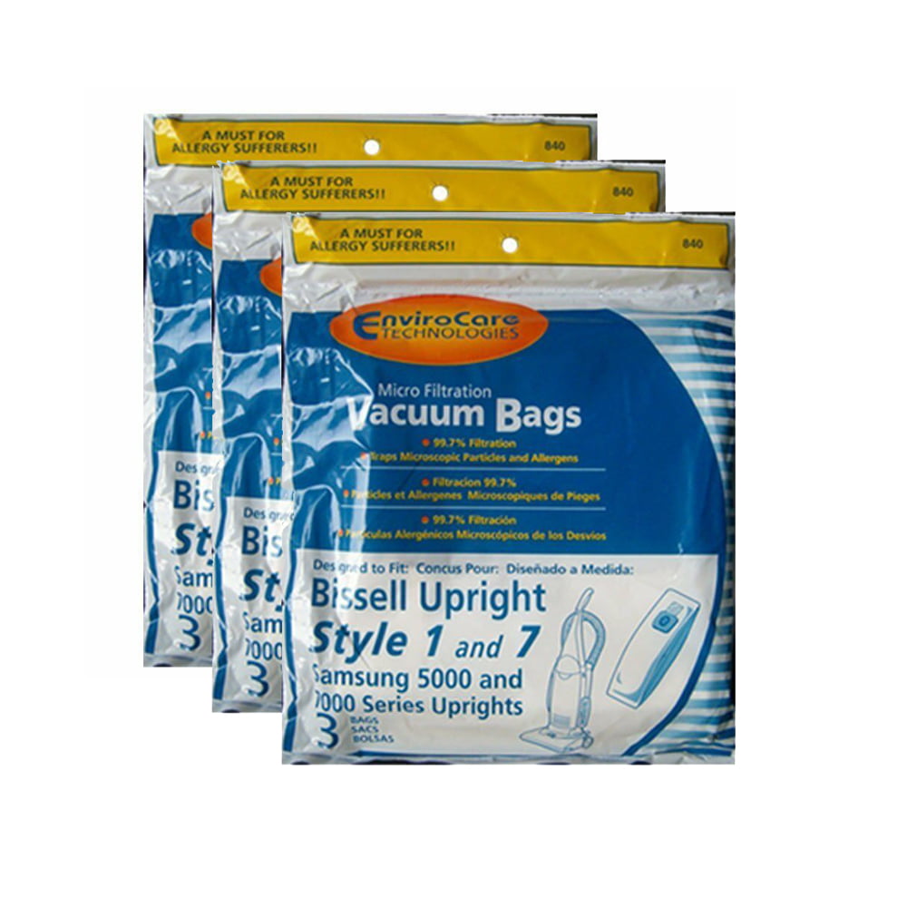 BGU1451T Micro Envirocare Style 1 and 7 Paper Bags 9pk