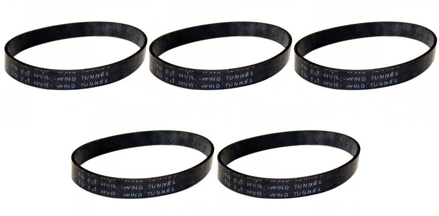 2 Set Replacement Vacuum Belts Windtunnel Fits, .2 Set Black
