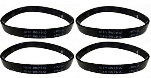 4-Pack Belts for Bissell Style 3031120 Vacuum Belts