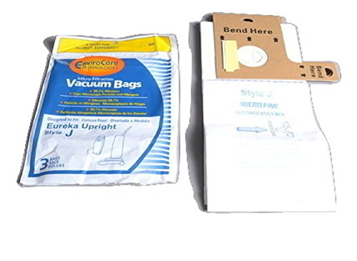 Eureka Upright 2270 Series Type J Microlined Paper Bags 3 Pk Generic # 309