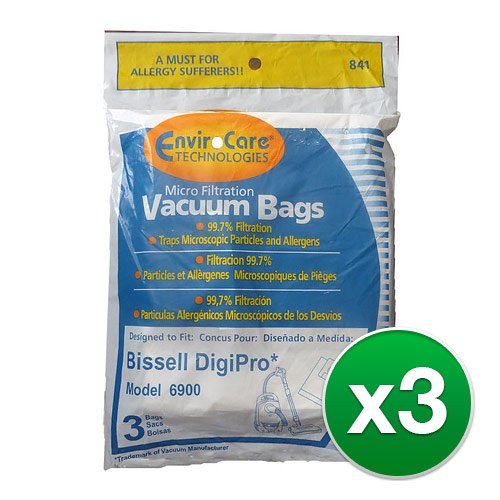 EnviroCare Replacement Vacuum Bag for 32115 / 7049 (3 Pack)
