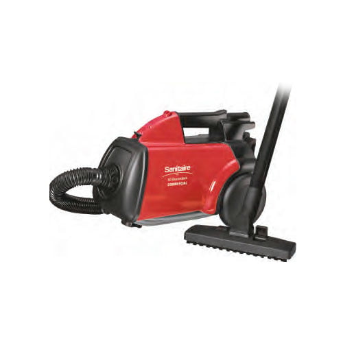 Sanitaire SC3683B EXTEND Canister Vacuum, 10 lb, Red