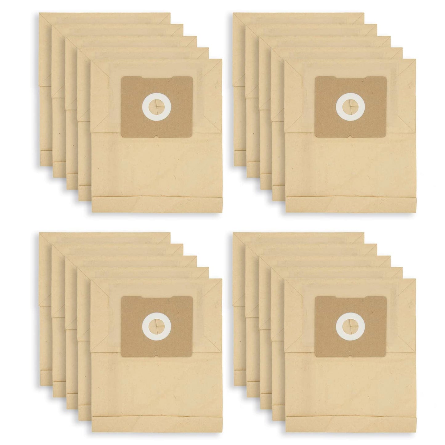 20 Pack Replacement Dust Bag Compatible with Bissell Zing 4122 2154 Series # 2138425, 213-8425