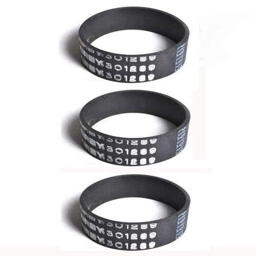 Replacement For Compatible With 3 Kirby 301289, 301289S Generation III Upright Vacuum Flat Belts