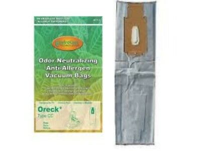 Oreck XL Upright Vacuum Bags Type Style CC CCPK80H Charcoal Odor Reducing Enviro