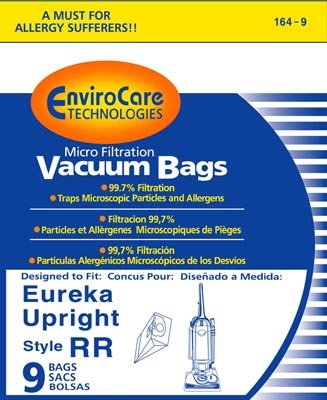 Home Care Products Eureka Style RR Micro Lined Paper Bags, 10-Pack