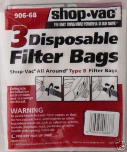 BEQOOL VAC Vacuum Bag Type-B 906-68 Genuine