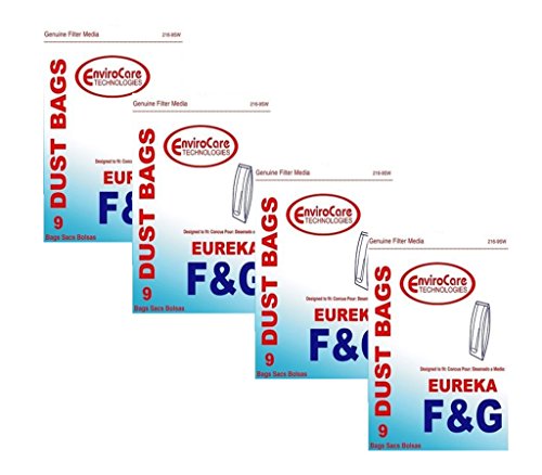 36 Eureka Style F&G Sanitaire SSS Vacuum Cleaner Bags
