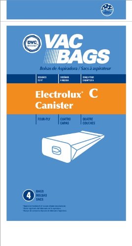 Package of 4 Replacement Aerus/Electrolux Type C Bags