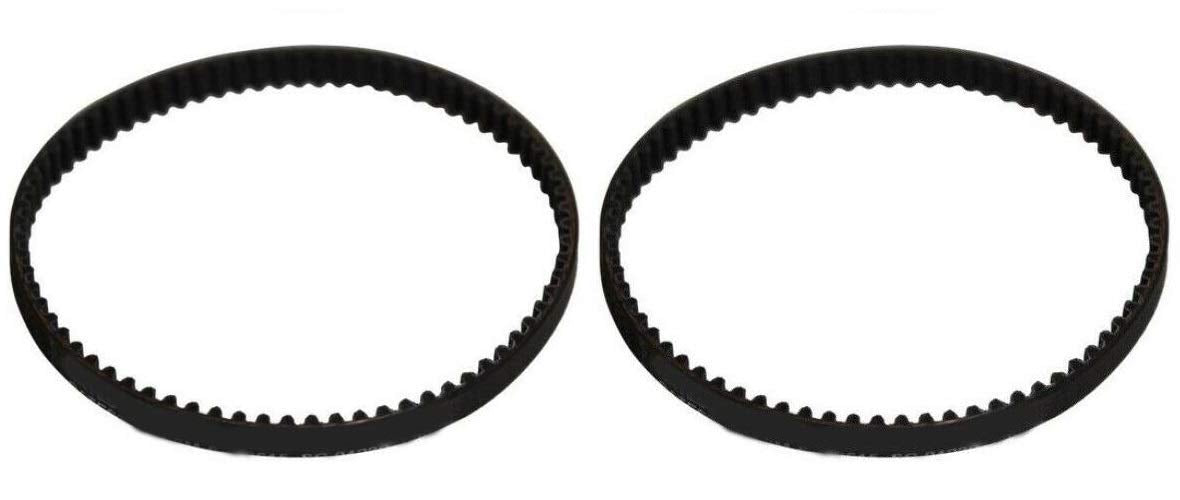 HASMX 2-Pack 1548 1550 Brush Belts for Bissell Proheat 2X Revolution Pet Pro Models 1548 1550 Replaces Bissell Part Numbers 160-6418 1606418