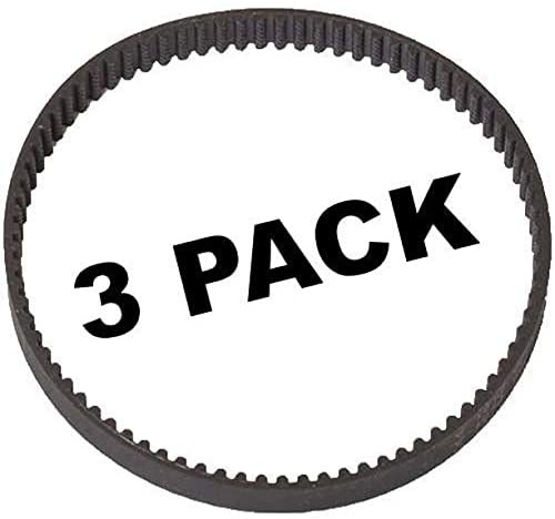 Bissell pet hair eraser Upright belt replacement 3PK # 1608840