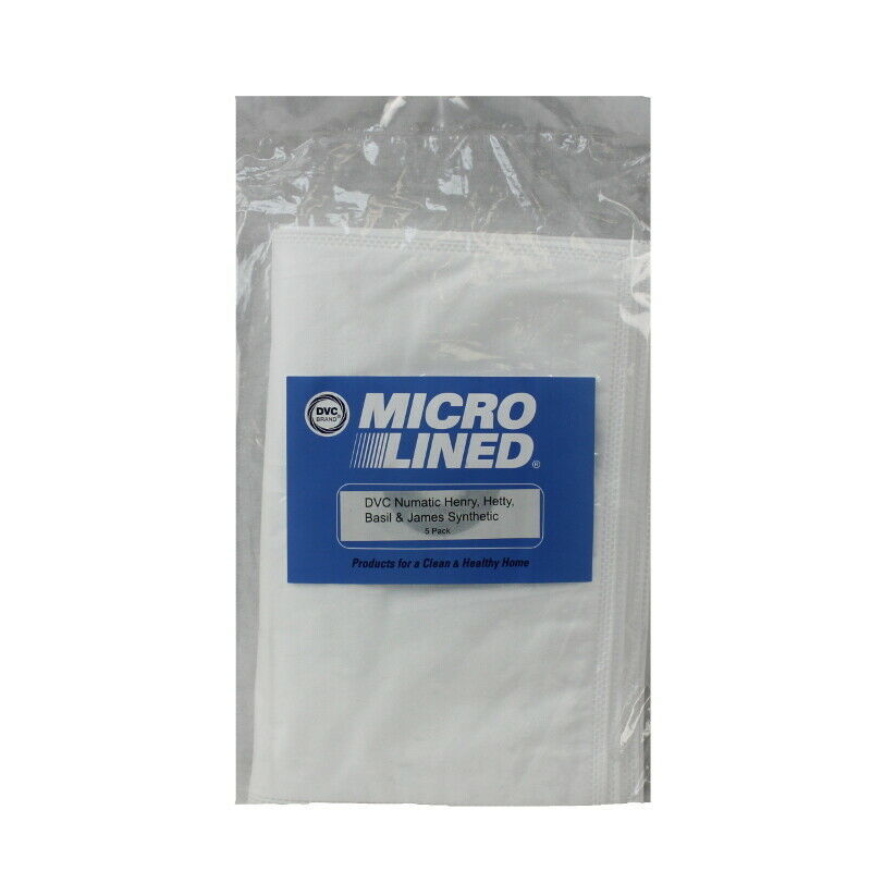 Nacecare Numatic Henry Hetty Basil James HEPA Vacuum Cleaner Bags by DVC