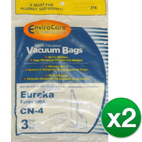 EnviroCare Replacement Vacuum Bag for 68937 / 318 / Style CN-4 (2 Pack)