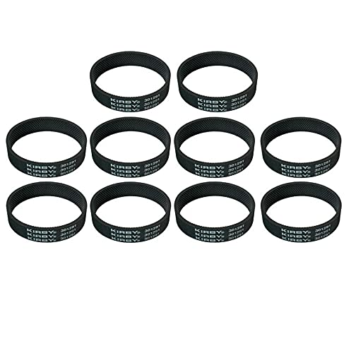 (10) Vacuum Belt Replacement for Kirby Vacuum 301291 Belts G10D, G3, G4, G5, Gsix, G6, Sentria