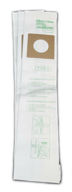 Royal Dirt Devil Type D Micro Allergen Vacuum Cleaner Bags by DVC Made in USA