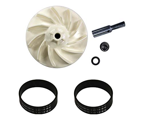REDHONG Impeller Fan and (2) Belt Kit for Kirby Heritage and Legend - New