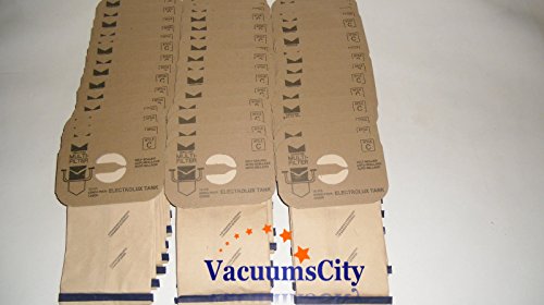 30 Electrolux Tank Canister Vacuum Cleaner Type C Paper Bags Generic # 805FPC
