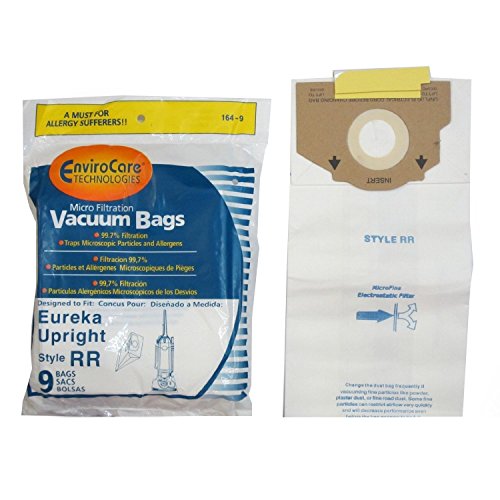 Replacement Part For Eureka RR Micro Filtered Vacuum Bags boss smart vac 4800 (9 Bags) # compare to part 61115B-6