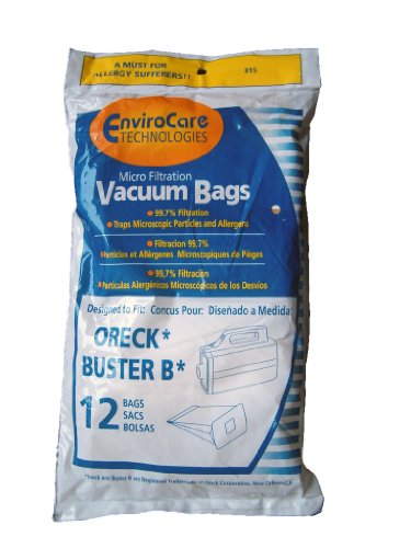 300 Oreck Buster B Allergy canister vacuum bags, Portable Canister Vacuum Cleaner, PKBB12DW, MCV-160,BB-1000-DB