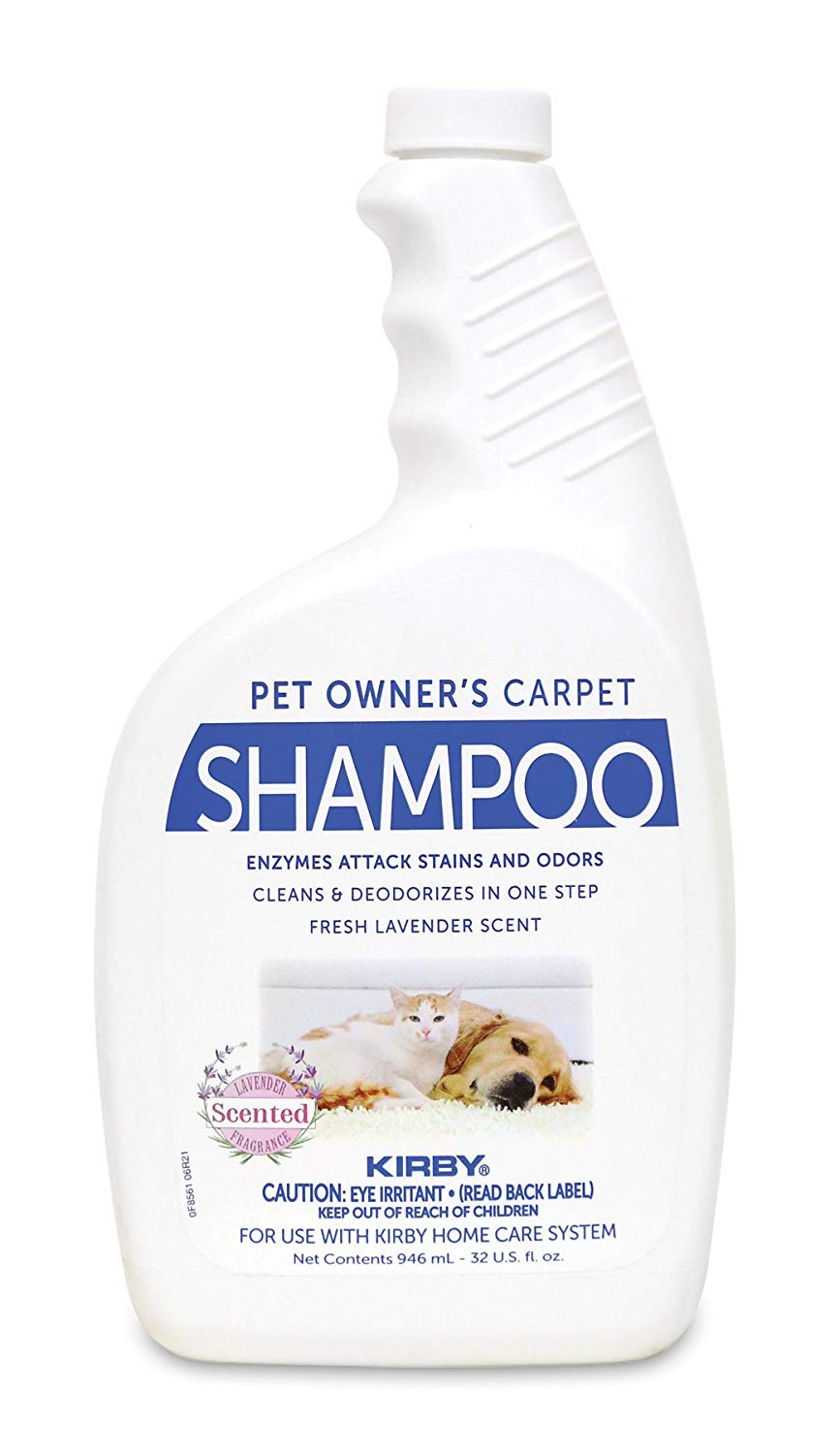 Genuine Kirby 32oz Pet Owner Allergen Carpet Shampoo Cleaner Lavender Scented