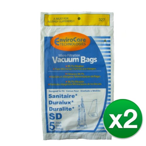 EnviroCare Replacement Vacuum Bag For 63262B / Style SD / 327 (2 Pack)