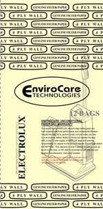 Electrolux Paper Bag Disc-Ii 12 Pack By Envirocare Replacement #V138-138FP