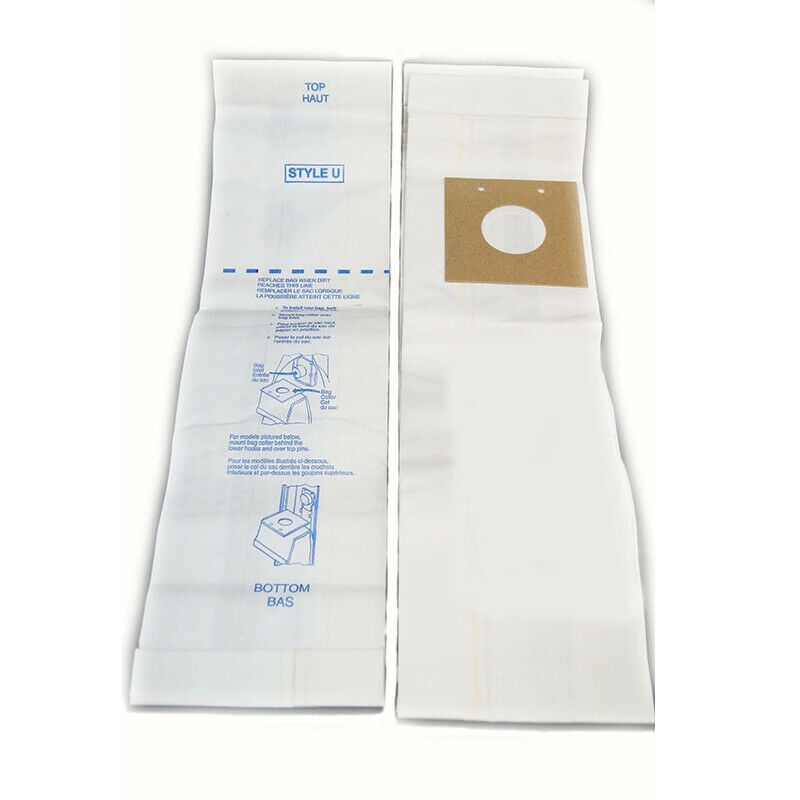 Eureka Style U Bravo Upright Vacuum Cleaner Bags by DVC Made in USA