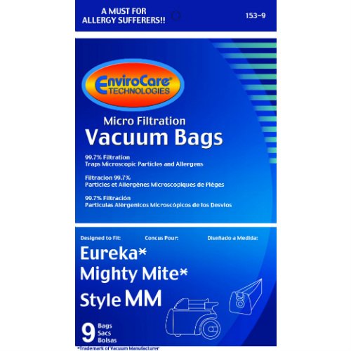 EnviroCare Replacement Vacuum Bag for Eureka 60295BA-6 (Single Pack)