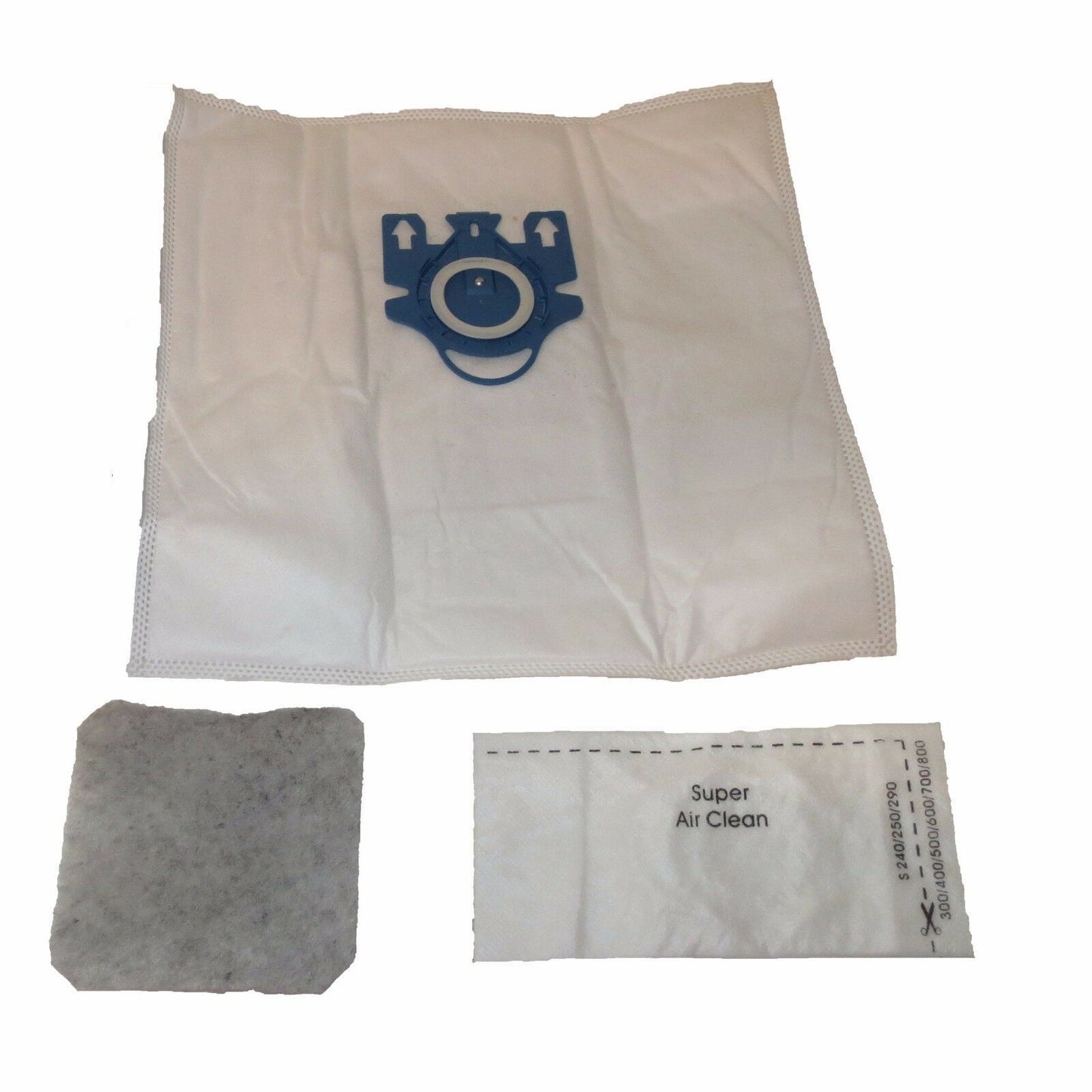 Miele Style G & N Canister Vacuum Bags Cloth Fiber Anti Allergen Filtration Type