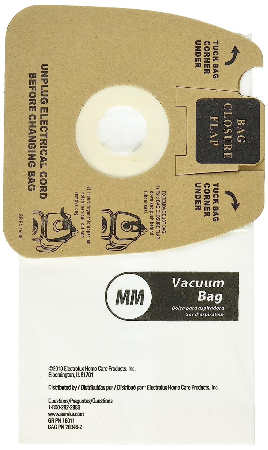 Genuine Eureka Sanitaire Style MM 3670 Vacuum Bags Type Vac Mighty Mite 60295C-6