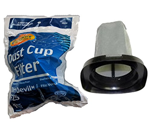 EnviroCare 1 Dirt Devil F25#2SV1102000 Filter SimpliStik Vacuum Cleaner SD20009 SD20007 SD20000RED