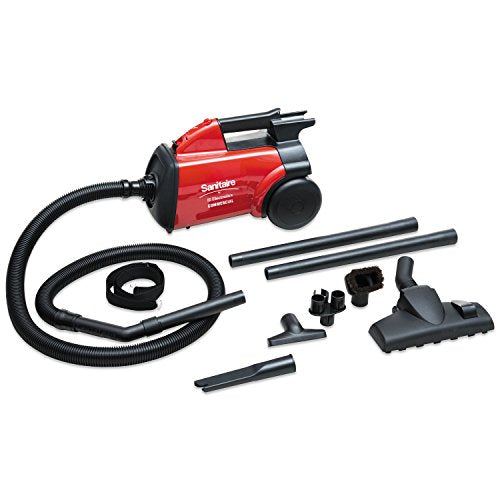 Sanitaire SC3683B Commercial Canister Vacuum, Red