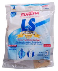 Eureka "LS" Filteraire Vacuum Bags #61820A - Genuine - 3 Pack
